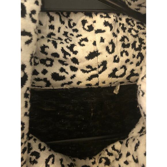 Tyler Boe Women's KIM Cheetah Leopard Animal Print Cowl Neck Dress Small - Picture 3 of 6